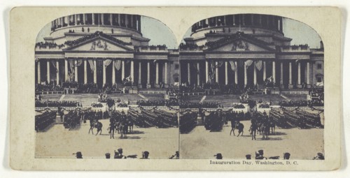 Inauguration Day, Washington, D.C; American; about 1905; Color Photomechanical