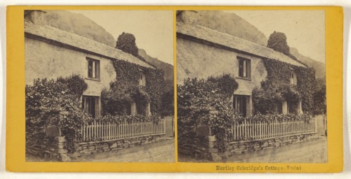 Hartley Coleridge's Cottage, Rydal; British; about 1860; Albumen silver print