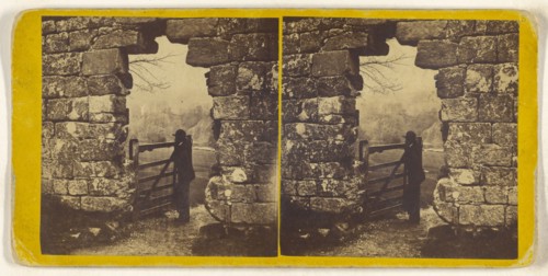 Entrance to Bolton Abbey; British; about 1865; Albumen silver print