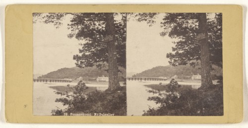 Penmaenpool N. Dolgelley; British; about 1865; Collotype
