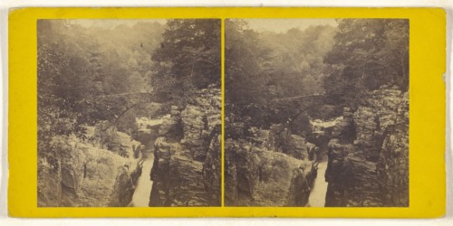 Dunkeld. The Hermitage Bridge; British; about 1865; Albumen silver print