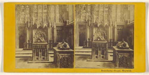 Beauchamp Chapel. Warwick; British; about 1865; Albumen silver print