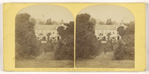 Rydal Mount, Westmoreland; late the residence of the Poet Wordsworth; British; about 1860; Albumen silver print