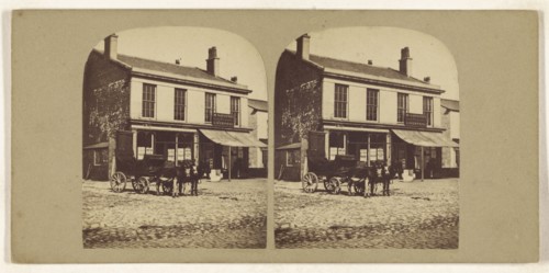 Lord Street. Southport; British; about 1865; Albumen silver print