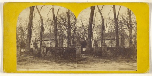 Glenton Church, Norfolk; British; about 1860; Albumen silver print