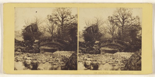 Old Bridge, Easdale, Westmoreland; British; about 1860; Albumen silver print