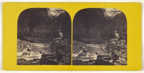 Waters Meet, Lynton; British; about 1865; Albumen silver print