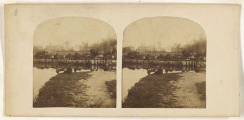 Buck Royal William River Gipping; British; about 1860; Albumen silver print