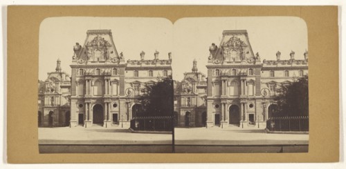 Government building, Paris, France; French; 1860s; Albumen silver print