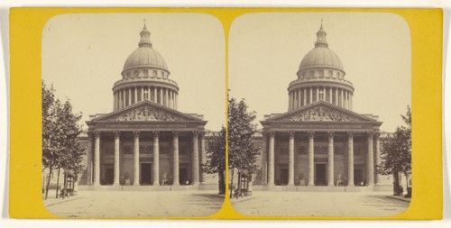 Pantheon; French; about 1865; Albumen silver print