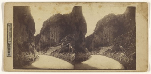 Chartreuse. Gorges de Crosset. No. 1; French; about 1865; Albumen silver print