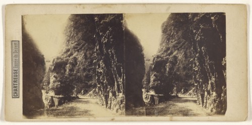 Chartreuse. Entree du Desert; French; about 1865; Albumen silver print