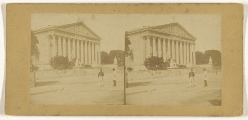 Le Corps Legislatif; French; about 1865; Albumen silver print