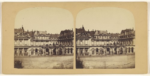 Palais Royal; E. Vimard, Swiss, active 1860s, about 1860; Albumen silver print
