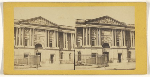 Les beaux Arts; French; about 1860; Albumen silver print