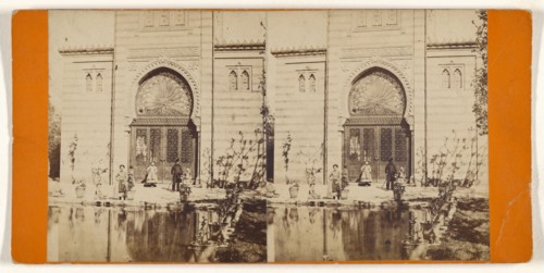 Wilhelma, bei Stuttgard; German; about 1870; Albumen silver print