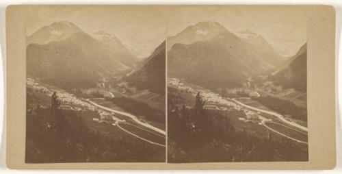 Pontresina nom Schafberg; German; about 1870; Albumen silver print