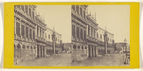 Molo dai Grandini Reali; Italian; about 1865; Albumen silver print