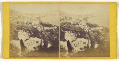 Vue generale de Naples; Italian; about 1865; Albumen silver print