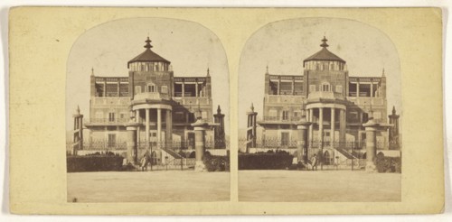 Villa Royale de la Favorite, Palerme; Italian; about 1865; Albumen silver print