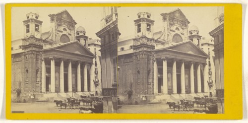 Genova. Chiesa Della Nunziata; Italian; about 1865; Albumen silver print