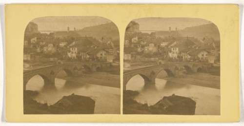 Freiburg; about 1865; Albumen silver print, Switzerland