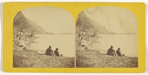 Fluellen. Lake Lucerne; about 1865; Albumen silver print, Switzerland