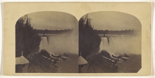 Niagara; Canadian; about 1863; Albumen silver print
