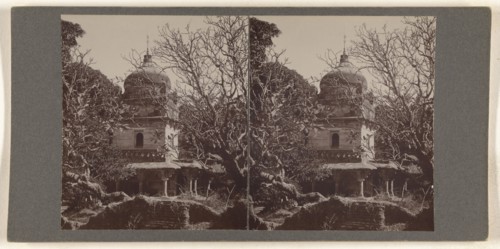Kapil Nath Temple; about 1900; Gelatin silver print