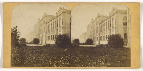 Nationalmuseum; about 1870; Albumen silver print