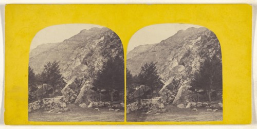 Rocks. North Malvern; British; about 1870; Albumen silver print