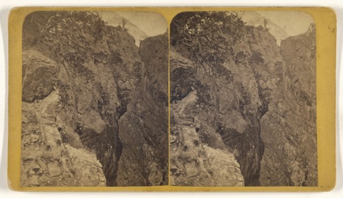 Canon outside view; American; about 1880; Albumen silver print