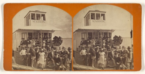 Oclawha, sic, River; American; about 1870; Albumen silver print