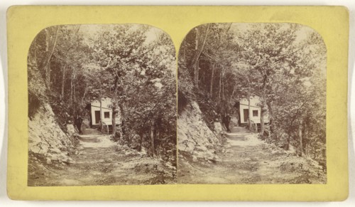 Weyer Cave. Grottoes of the Shenandoah, Va; American; about 1870; Albumen silver print