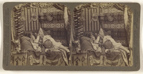 A Harem Beauty; Underwood & Underwood, American, 1881 - 1940s, 1901; Albumen silver print