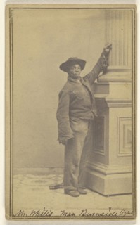 Mr. White's Man Burnside, Tight; Kimberly Brothers; about 1862; Albumen silver print
