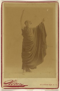 H. Bellew; Napoleon Sarony, American, born Canada, 1821 - 1896, about 1885; Albumen silver print