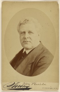 John Placide. Union Square Co; Napoleon Sarony, American, born Canada, 1821 - 1896, about 1885; Albumen silver print