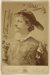 William Teniss. Romeo; W. & D. Downey, British, active 1860 - 1920s, about 1880; Albumen silver print