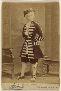 Maggie Mitchell; Anderson; about 1880; Albumen silver print