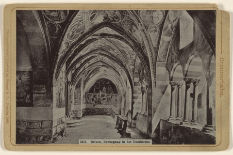 Brixen, Kreuzgang in der Domkirche; Stengel & Company; 1896; Photomechanical print