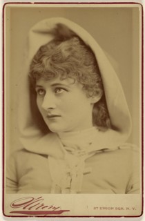 Mary Anderson; Napoleon Sarony, American, born Canada, 1821 - 1896, about 1885; Albumen silver print