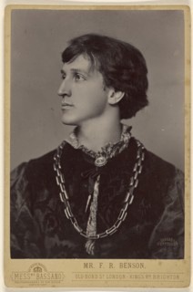 Mr. F.R. Benson; Alexander Bassano, British, born Italy, 1829 - 1913, November 1894; Collotype