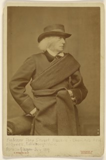Professor John Stuart Blackie - Emeritus Prof. of Greek, Edinburgh Univ. Born in Glasgow - July 1809; D. Macara & Company