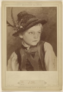 Franzl by M. Wunsch; Photographische Union; about 1885; Albumen silver print