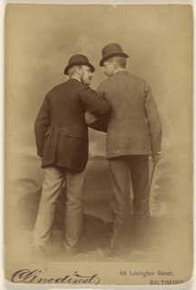 Clymer White and George May of Baltimore taken in 1879; Barnett M. Clinedinst, American, active 1870s - 1880s, 1879; Albumen