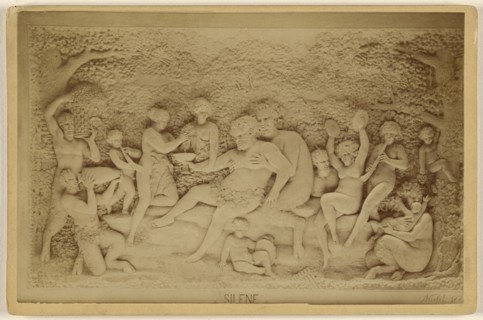 Silene a frieze by Navlet; French; about 1890; Albumen silver print