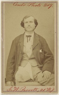 G.W. Perrott, 21, N.Y. Civil War victim; Attributed to William H. Bell, American, 1830 - 1910, about 1864; Albumen silver print