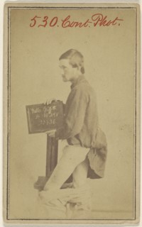 Walter Griffith, Civil War victim; Attributed to William H. Bell, American, 1830 - 1910, about 1864; Albumen silver print