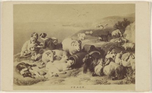 Peace reproduction of a work of art; Attributed to W.B. Prince, British, active Skinner Street, Snow Hill, London, England 1860s